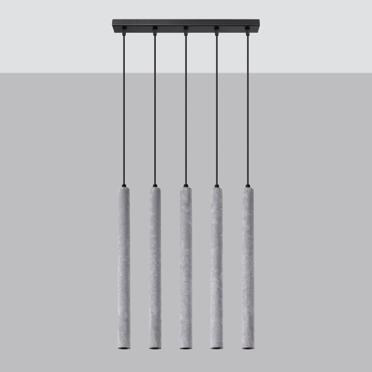 Hanglamp PASTELO 5L beton