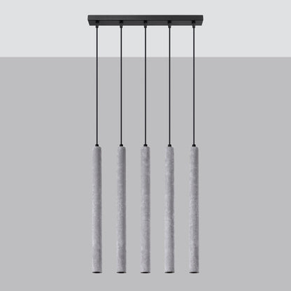 Hanglamp PASTELO 5L beton