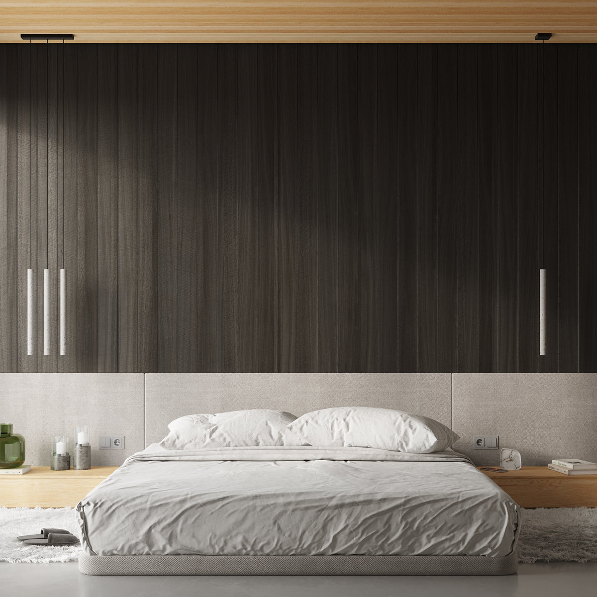 Hanglamp PASTELO 5P beton