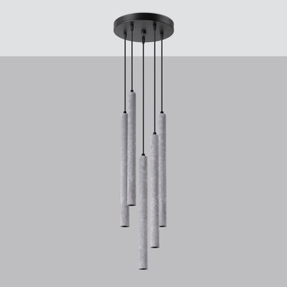 Hanglamp PASTELO 5P beton