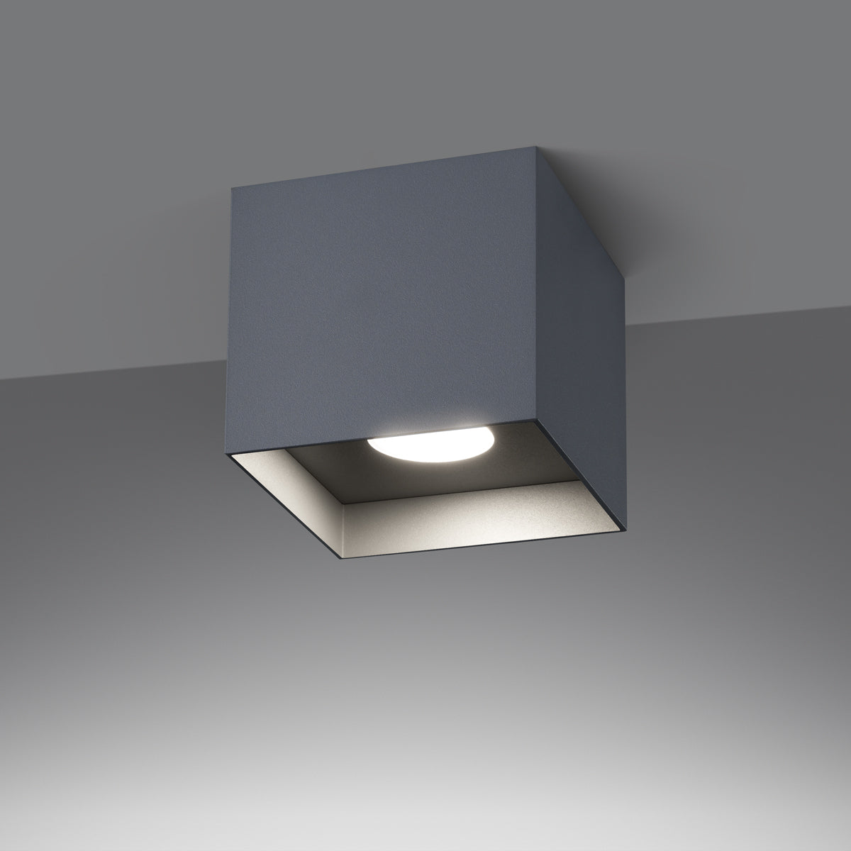 Plafondlamp HATI grijs