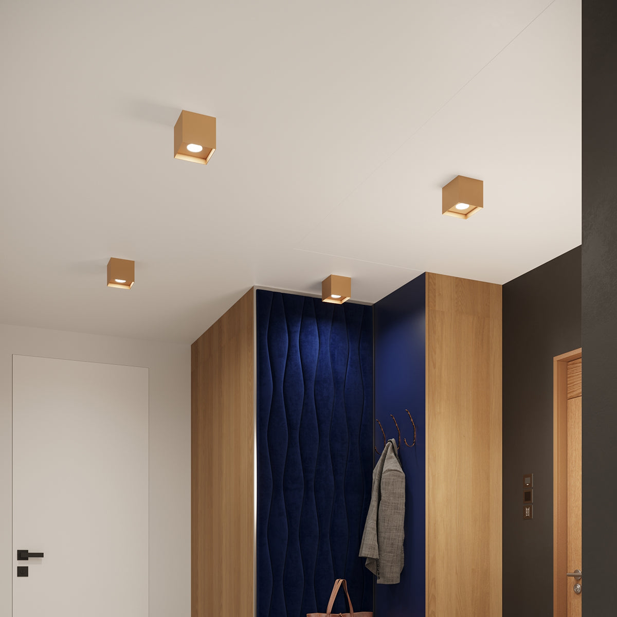 Plafondlamp HATI goud