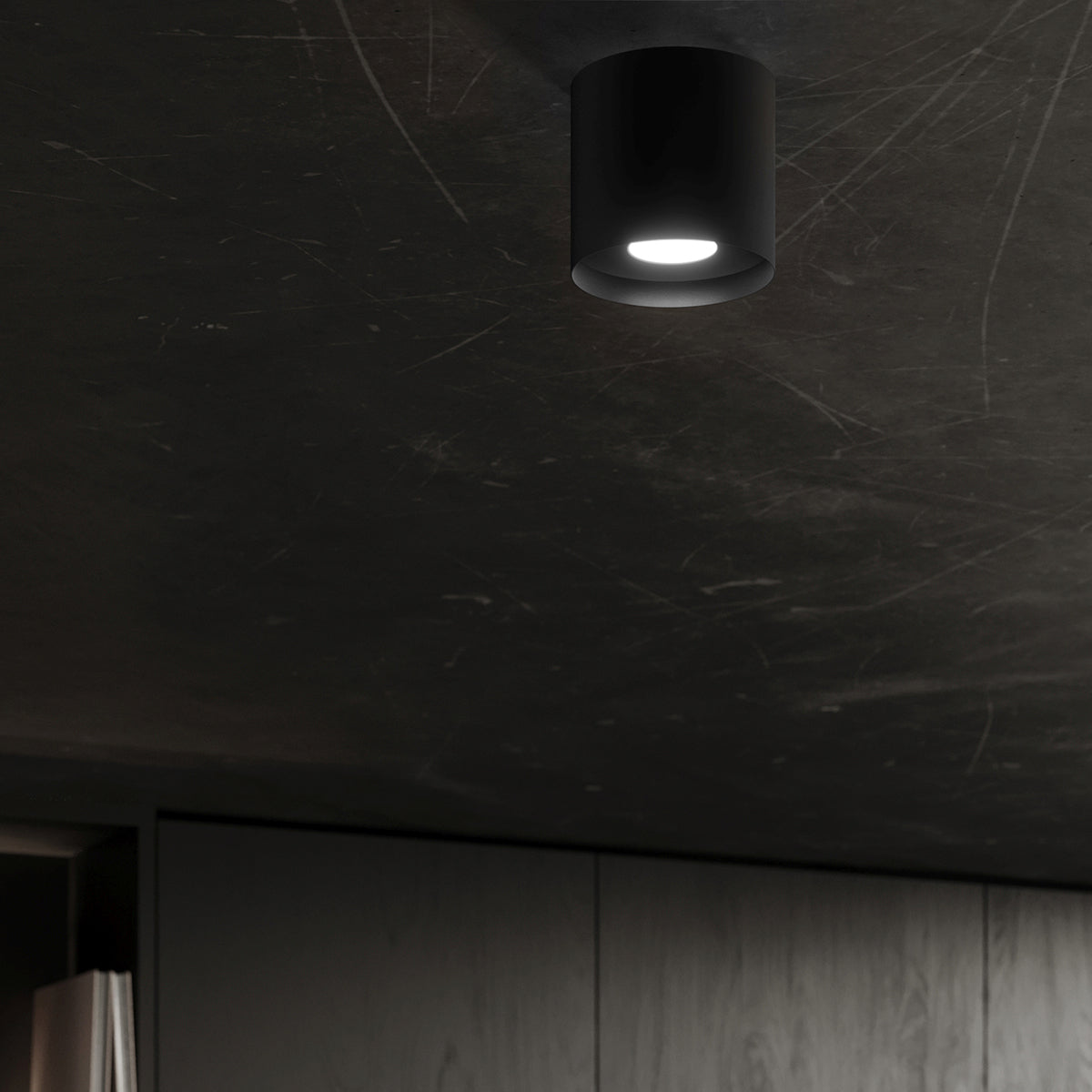 Plafondlamp MIKA zwart