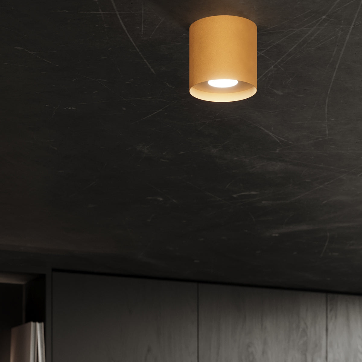 Plafondlamp MIKA goud