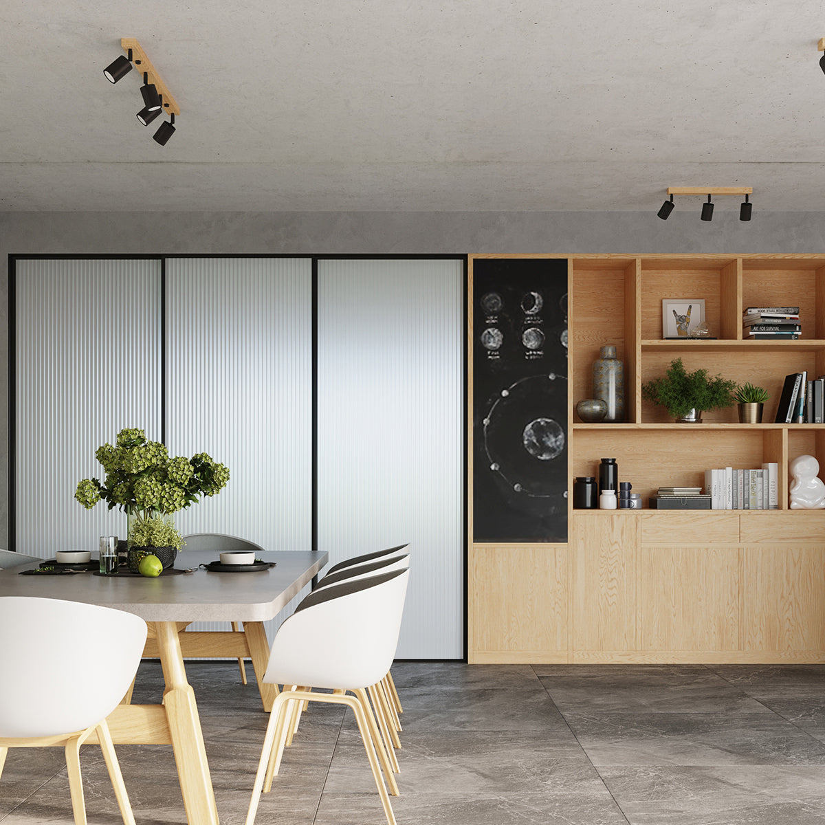 Plafondlamp VERDO 3P wit