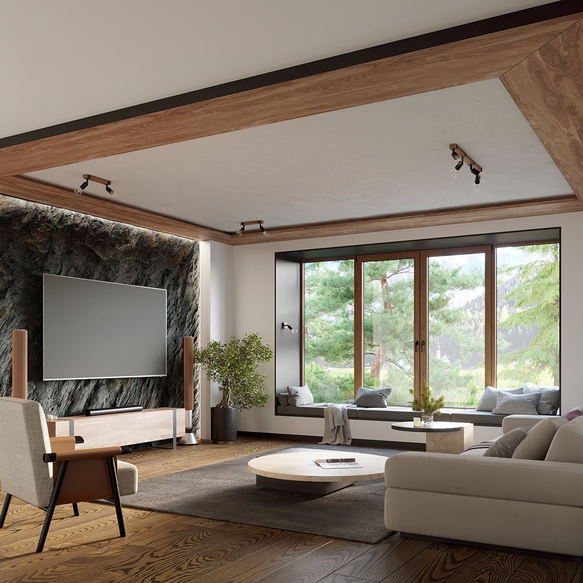 Wandlamp ZUCA zwart