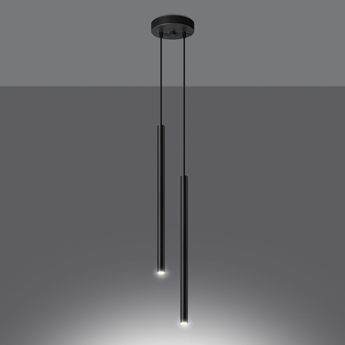Hanglamp PASTELO 2 zwart