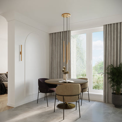 Hanglamp PASTELO 2 goud
