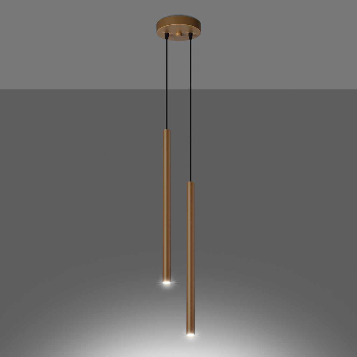 Hanglamp PASTELO 2 goud