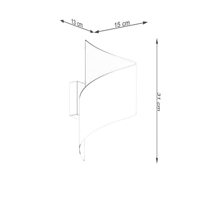 Wandlamp TALASSA zwart
