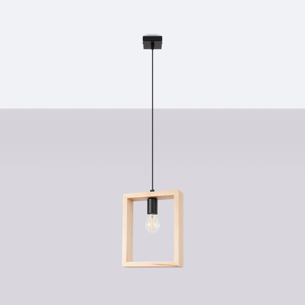 Hanglamp ARIES natuurlijk hout