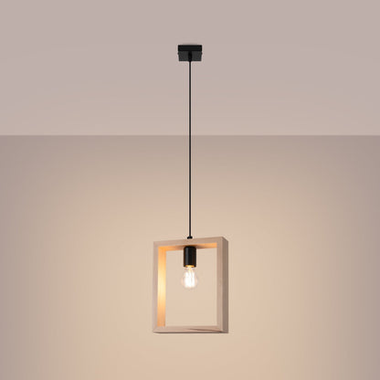 Hanglamp ARIES natuurlijk hout