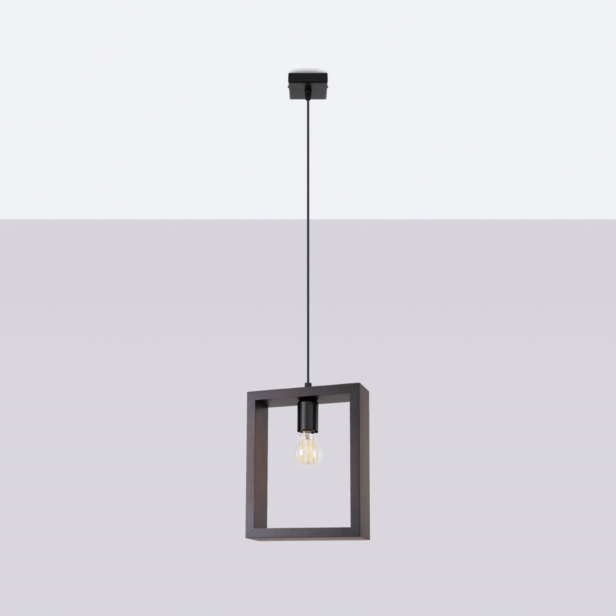 Hanglamp ARIES wengé