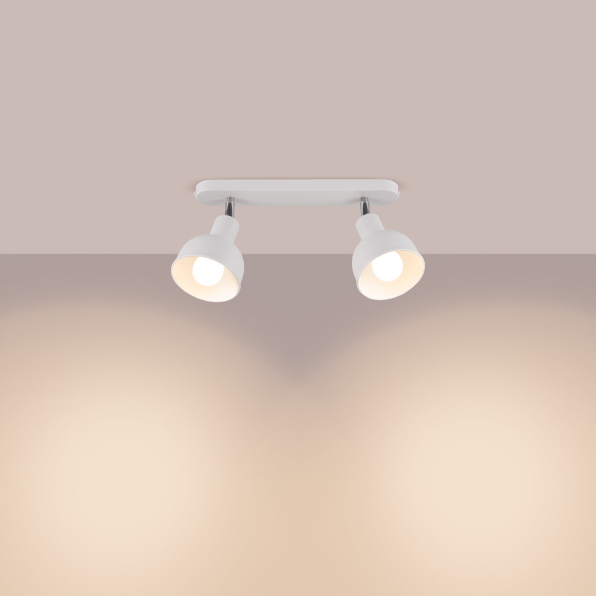 Plafondlamp ELBA 2 wit