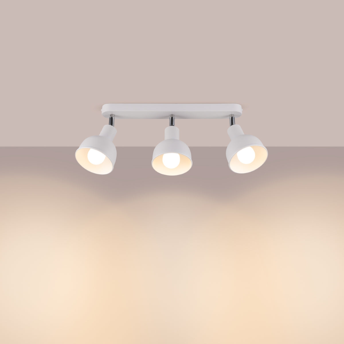 Plafondlamp ELBA 3 wit