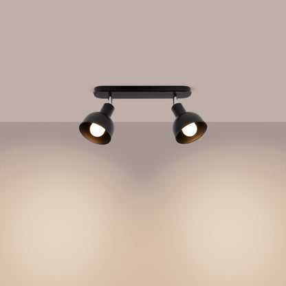 Plafondlamp ELBA 2 zwart
