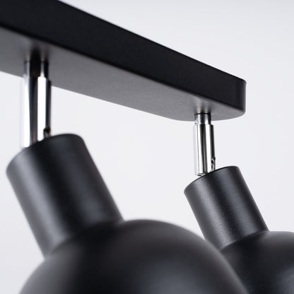 Plafondlamp ELBA 3 zwart