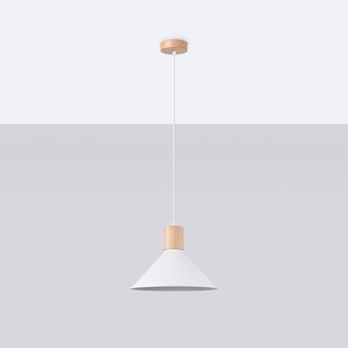 Hanglamp JAGA wit