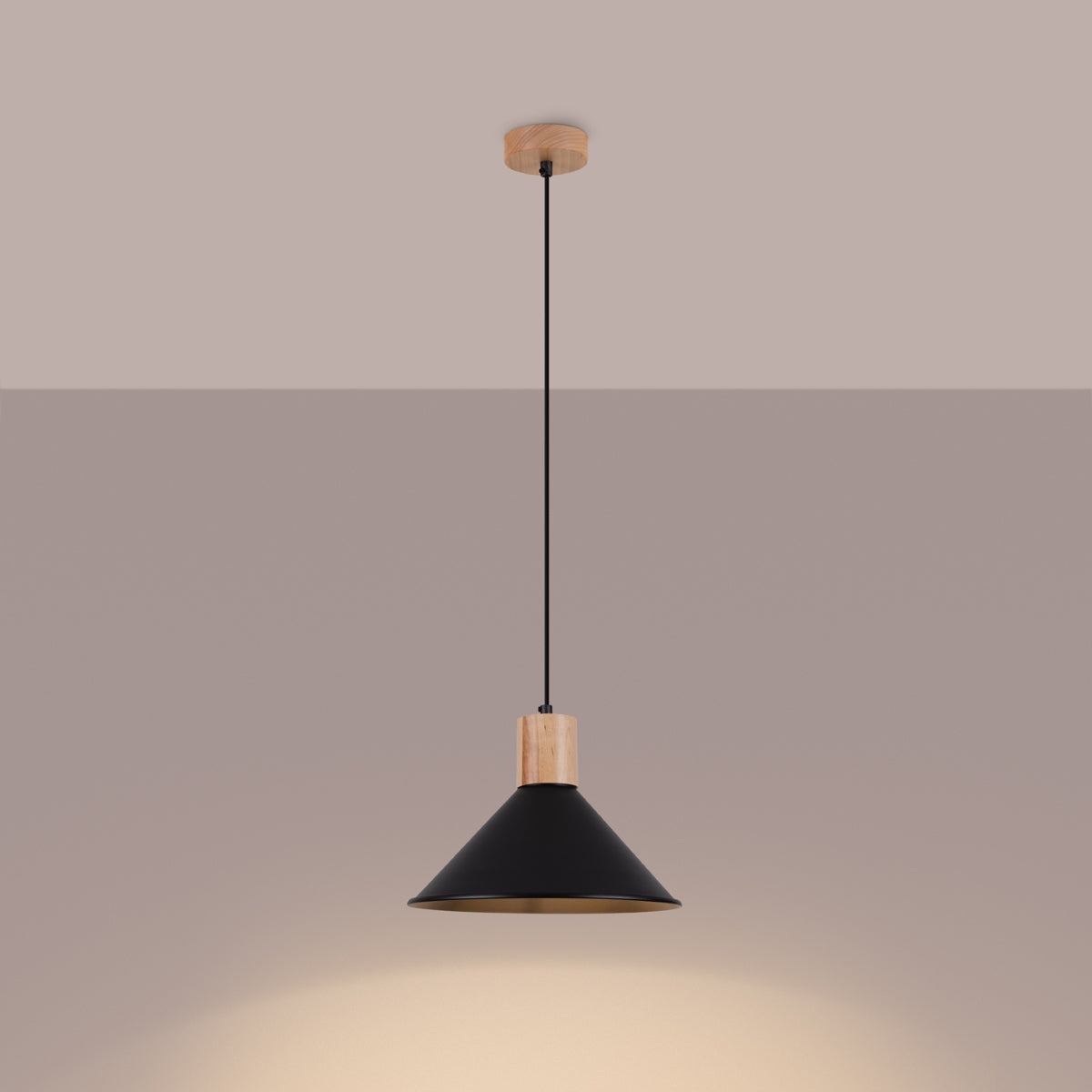 Hanglamp JAGA zwart