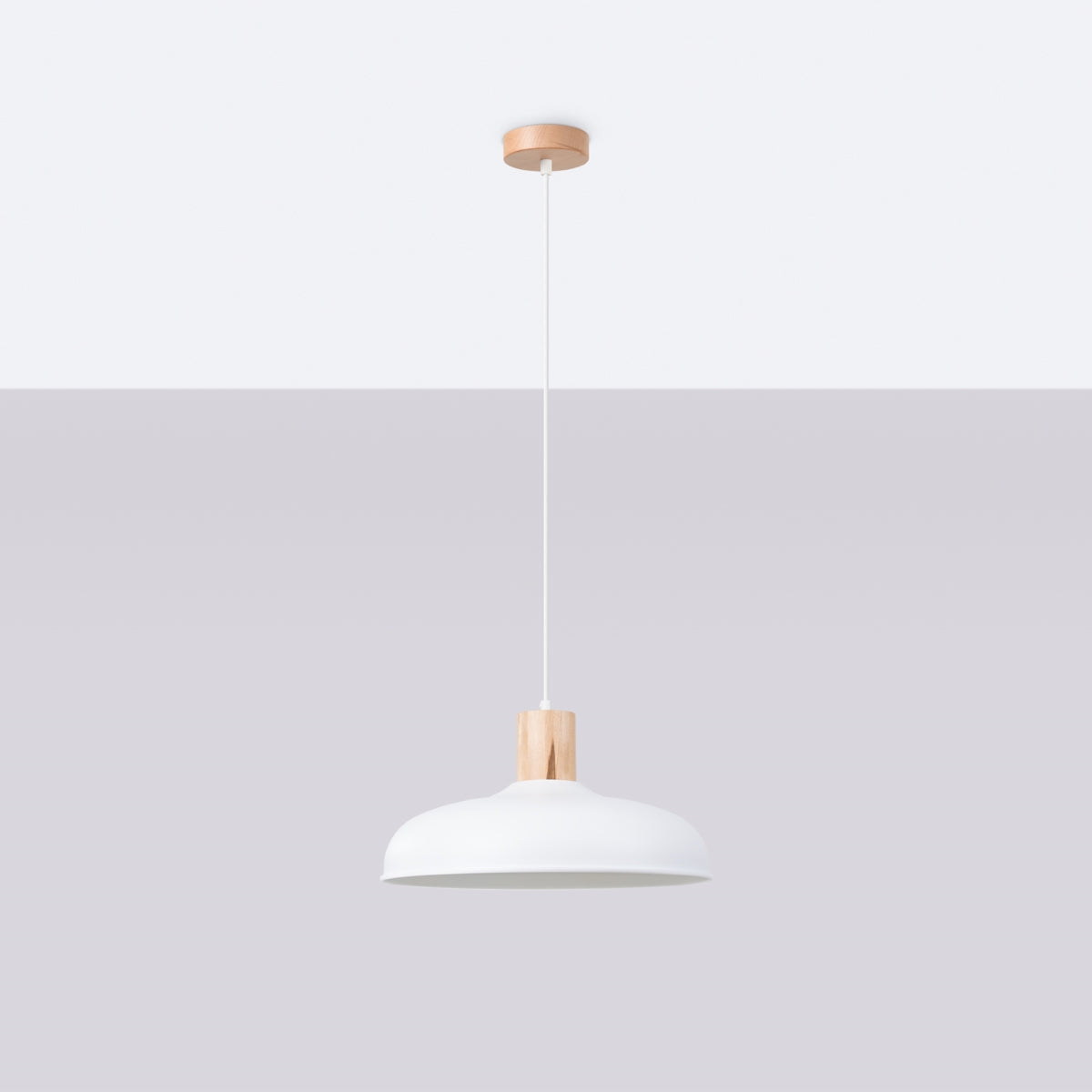 Hanglamp INDY wit