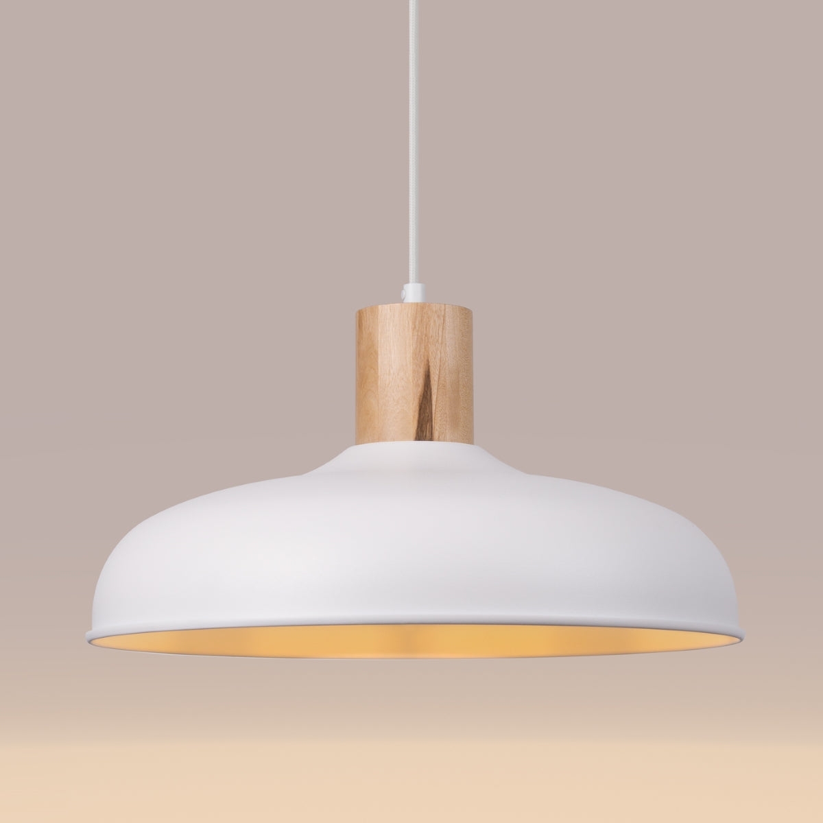 Hanglamp INDY wit