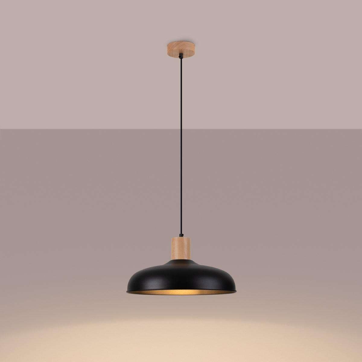 Hanglamp INDY zwart