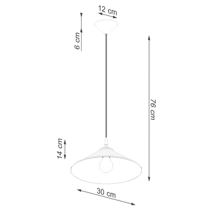 Hanglamp ZUMA wit