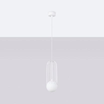Hanglamp BRINA 1 wit