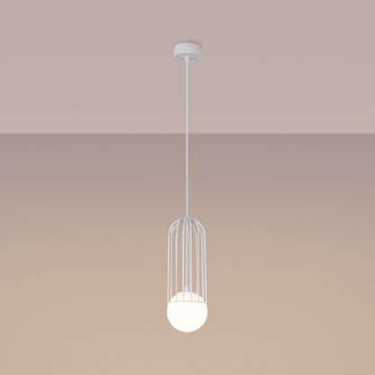 Hanglamp BRINA 1 wit