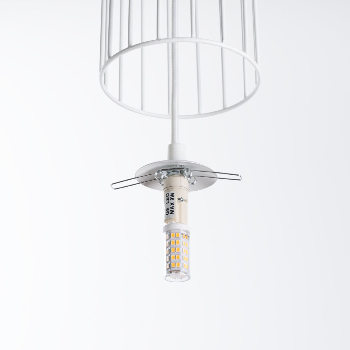 Hanglamp BRINA 1 wit