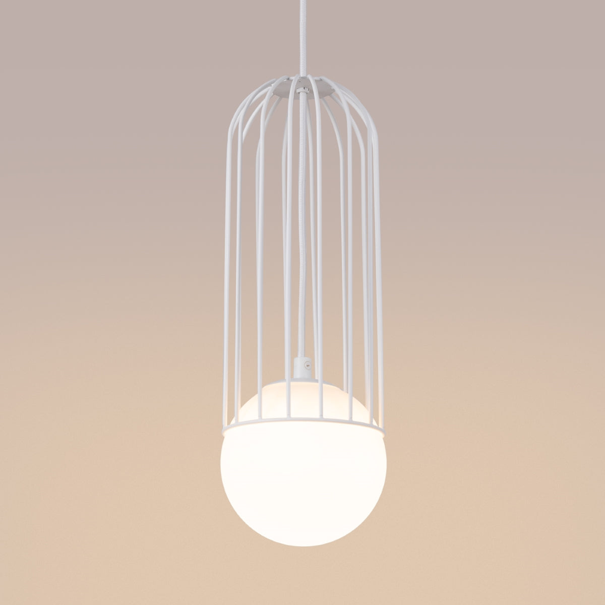 Hanglamp BRINA 1 wit