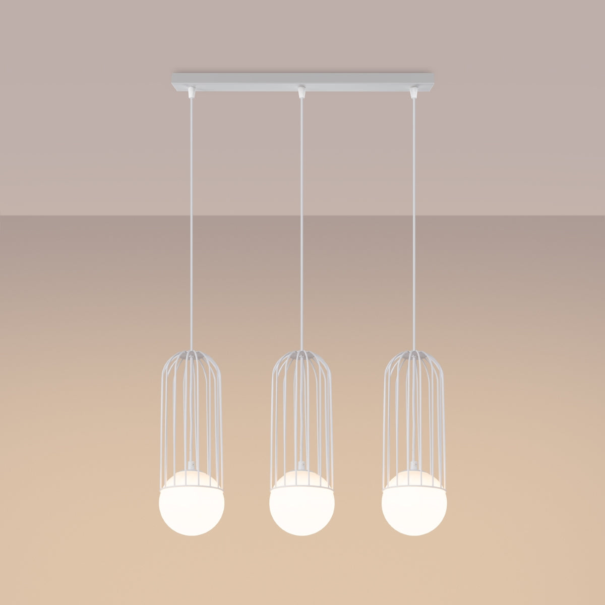 Hanglamp BRINA 3L wit