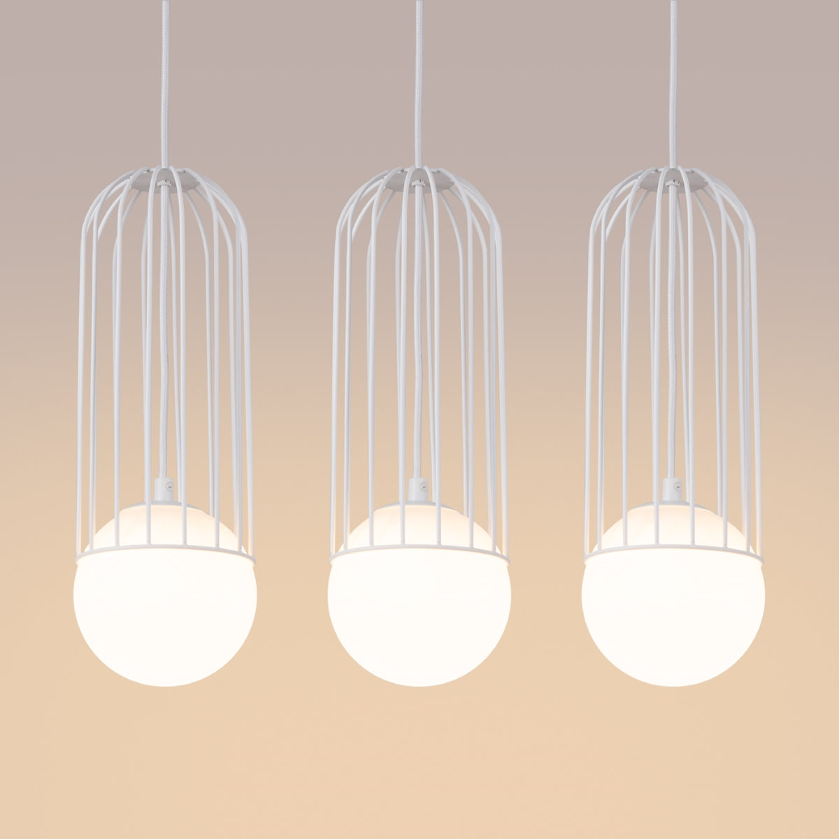 Hanglamp BRINA 3L wit