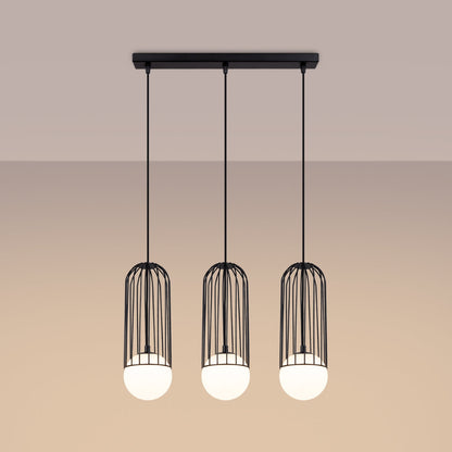 Hanglamp BRINA 3L zwart