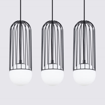 Hanglamp BRINA 3L zwart