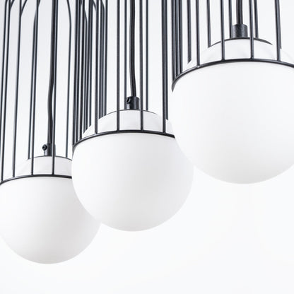 Hanglamp BRINA 3L zwart