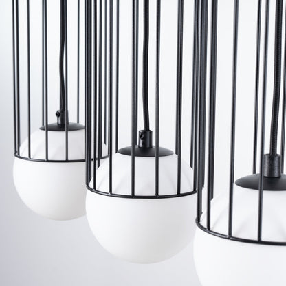 Hanglamp BRINA 3L zwart