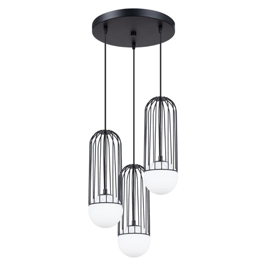 Hanglamp BRINA 3P zwart