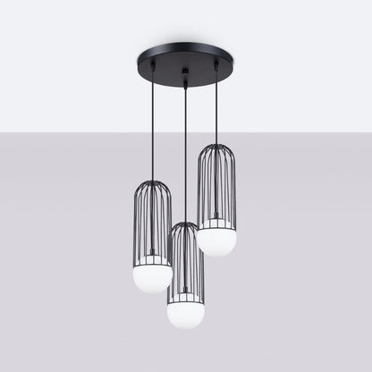 Hanglamp BRINA 3P zwart
