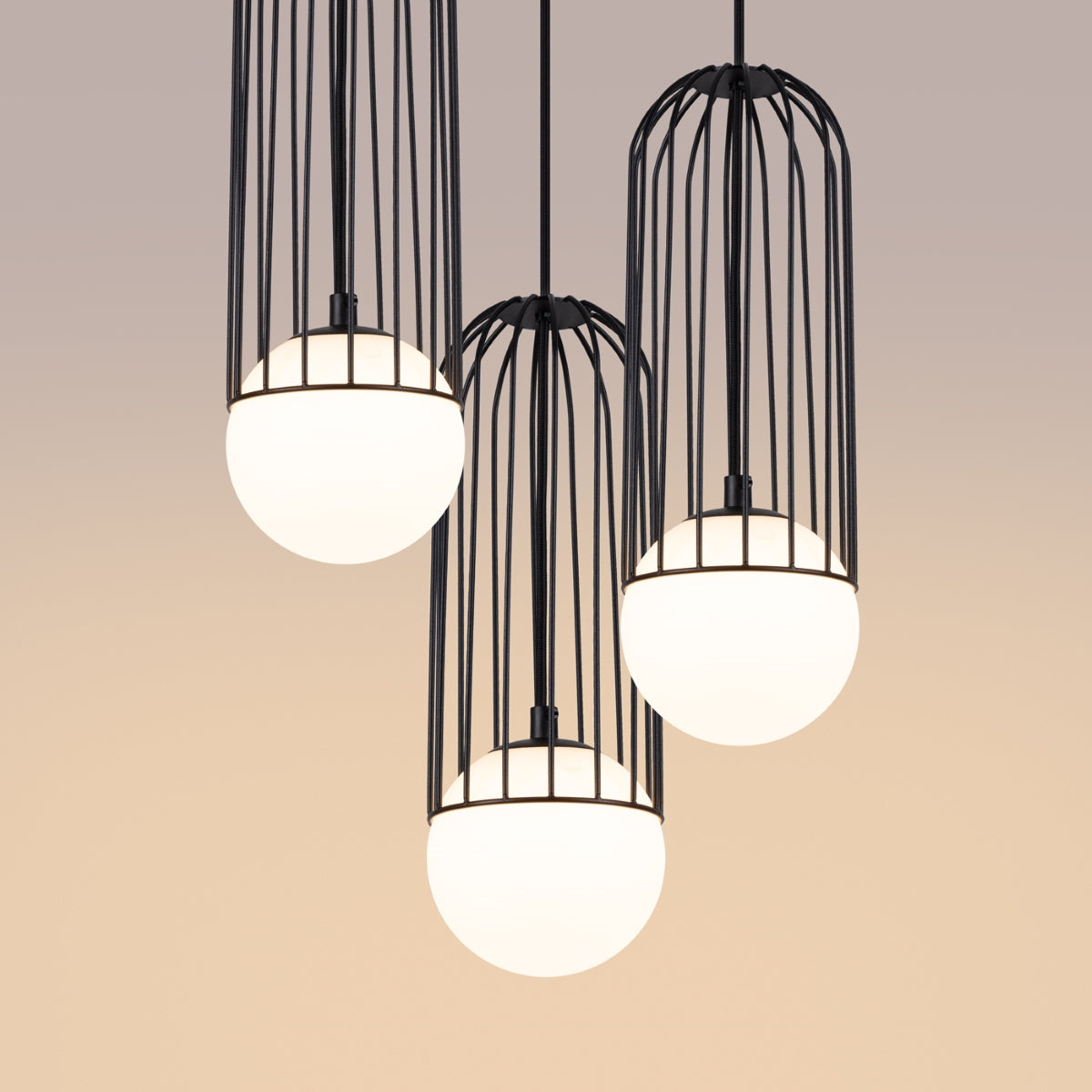 Hanglamp BRINA 3P zwart