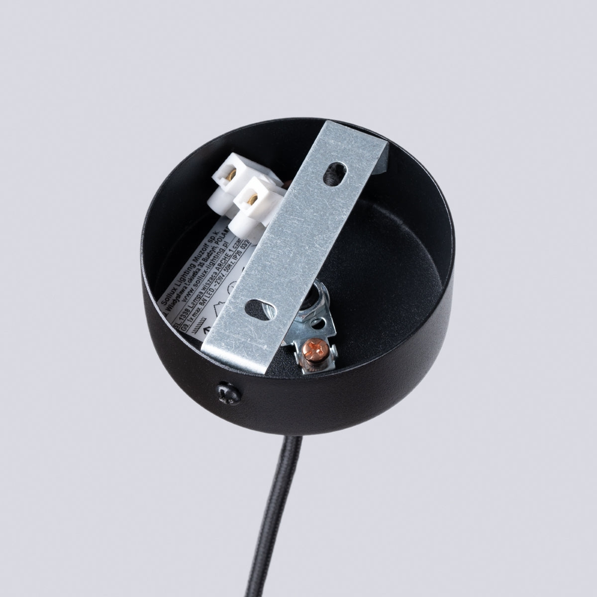 Hanglamp ARCHE 1 zwart