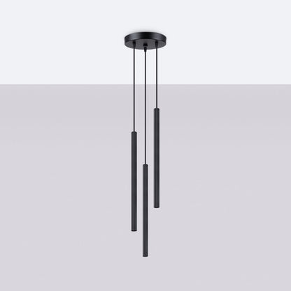 Hanglamp ARCHE 3P zwart