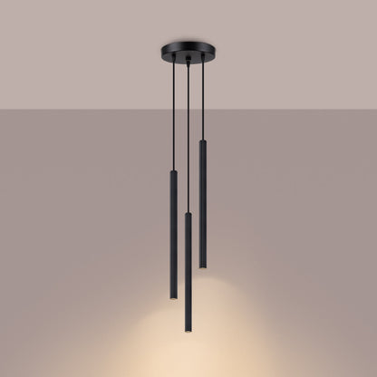 Hanglamp ARCHE 3P zwart