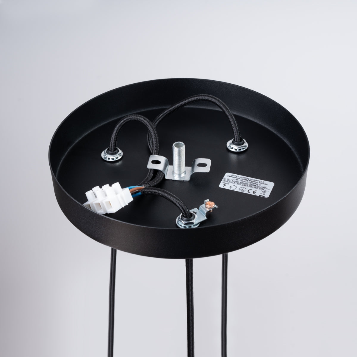 Hanglamp ARCHE 3P zwart