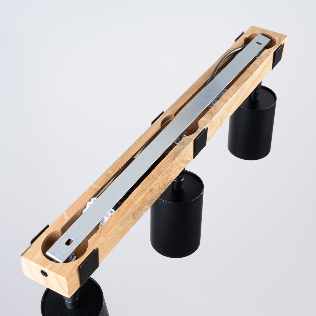 Plafondlamp FAGER 3 zwart