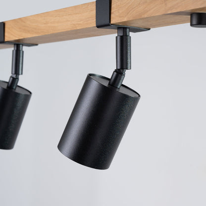 Plafondlamp FAGER 4L zwart