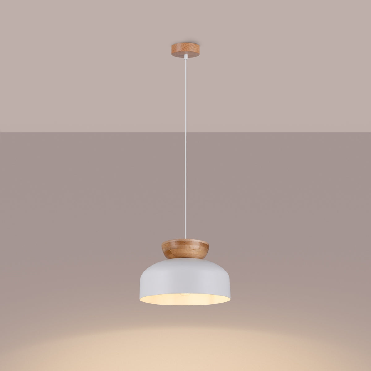 Hanglamp MARION wit