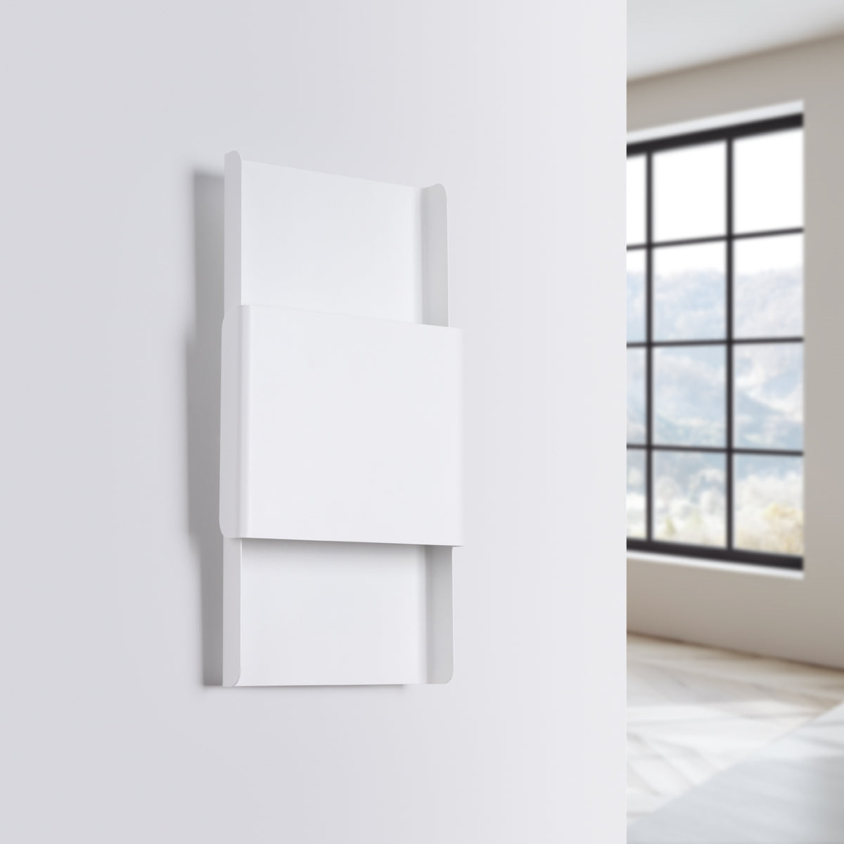 Wandlamp DURLIN wit