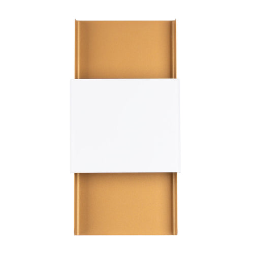 Wandlamp DURLIN goud/wit