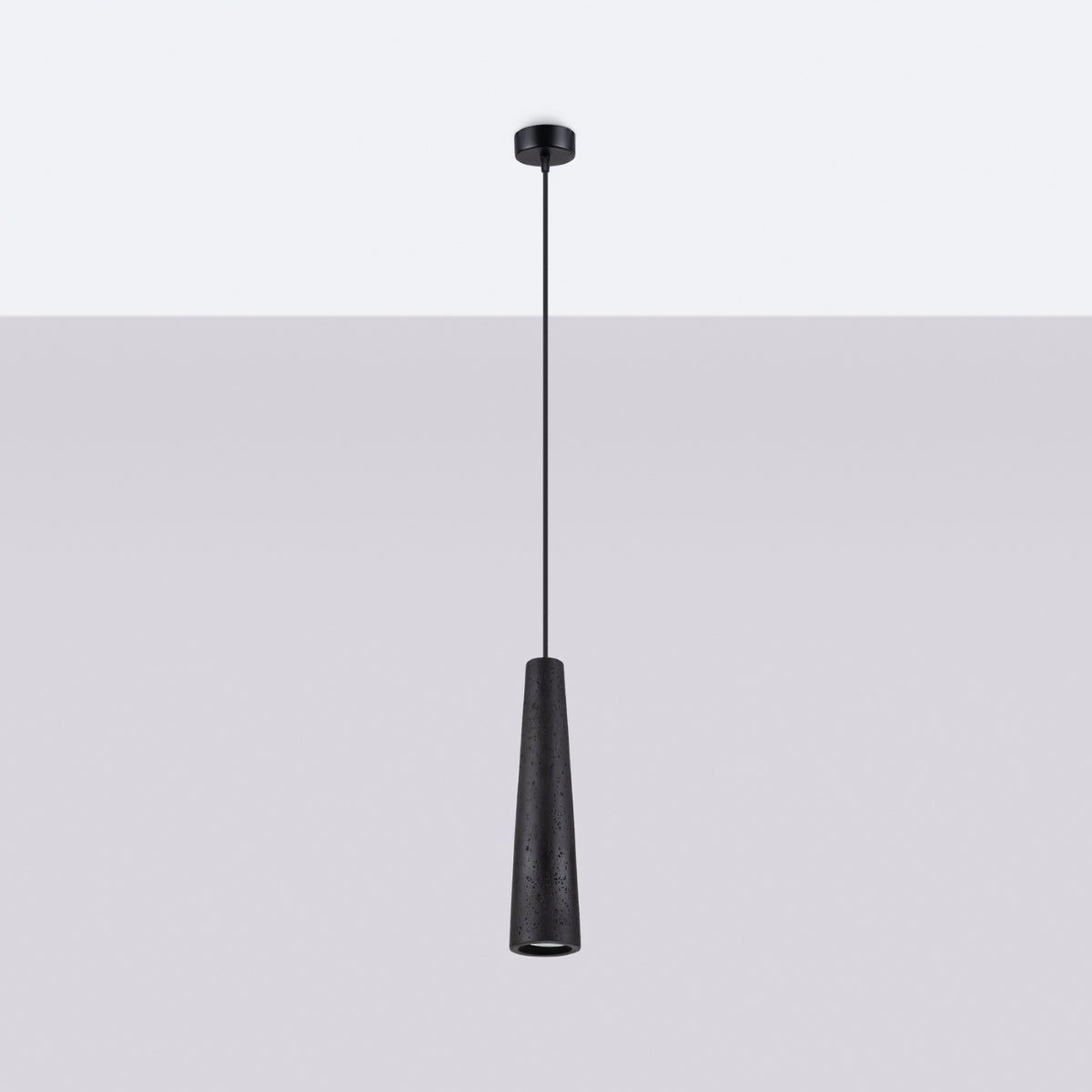 Hanglamp ELECTRA zwart beton